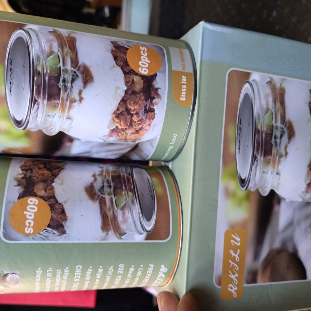 Glass Jar  Lids - 120 Pieces